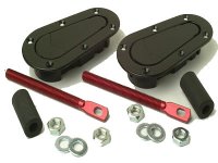 Замки капота дополнительные пластиковые. AeroCatch