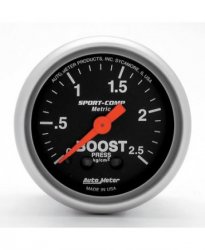 Указатель давления турбины (66,7мм.) AutoMeter 3404-J.
