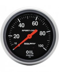 Указатель давления масла (66,7мм.) AutoMeter 3421.