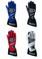 Перчатки Sparco Tide Н-9. Черные/бело-черные/красно-черные/сине-черные. Размеры: 7-12.