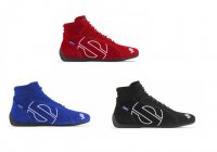 Ботинки Sparco Slalom SL-3. Цвет черный, синий, красный.