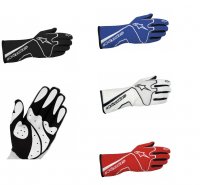 Перчатки Alpinestar TECH 1-RACE. Красные/черные/синие/белые. Размеры S, M, L, ХL, ХХL.