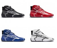 Ботинки Sparco Slalom FORMULA RB-8.1. Цвет черный, синий, красный, белый.