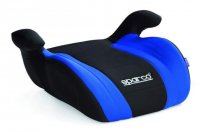Сидение детское (бустер) Sparco F 100K 22-36кг. Цвет: синий, красный и серый.