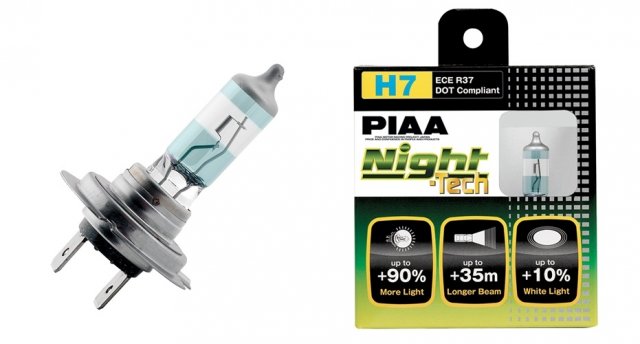   H7 PIAA Night Tech 55W ( 125W).