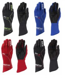 Перчатки Sparco Blizzard KG-3. Цвет: черный, синий и красный.